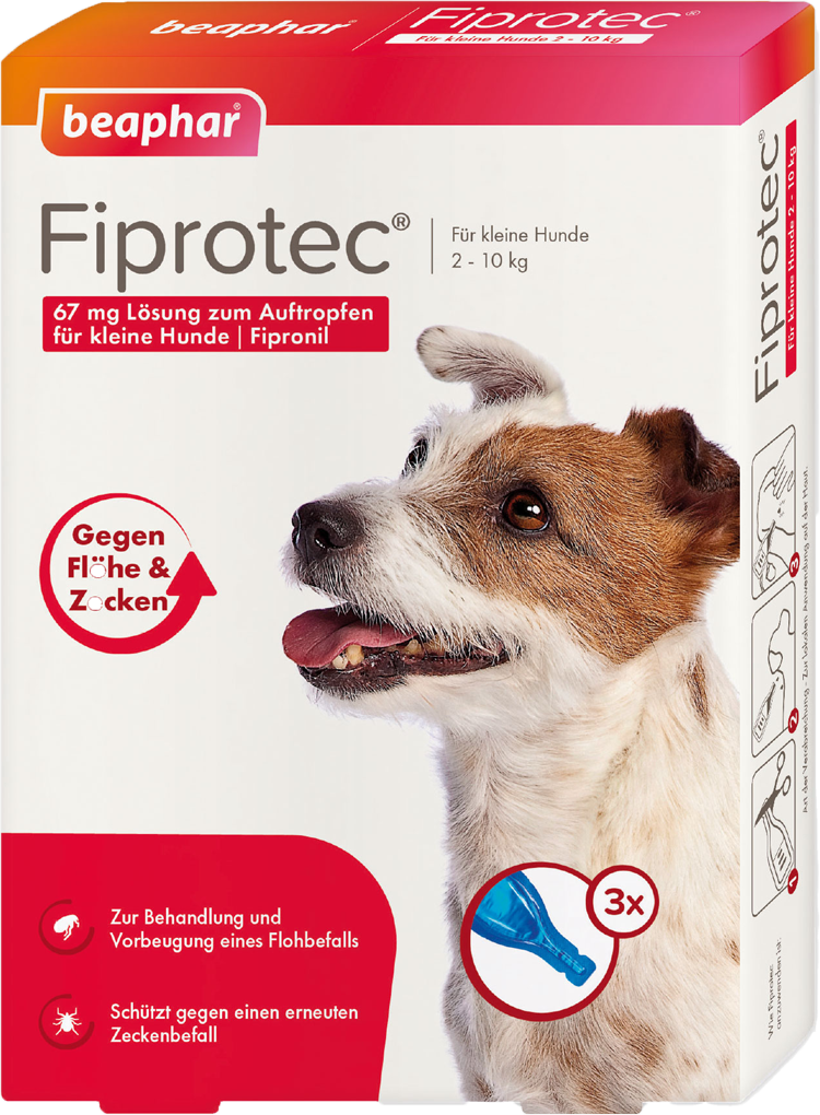 Produktbild beaphar Fiprotec für Hunde