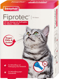 Produktbild beaphar Fiprotec für Katzen