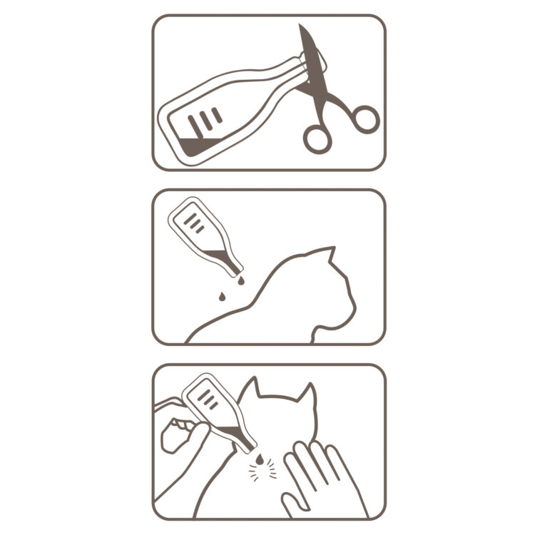 Produktbild beaphar Fiprotec für Katzen