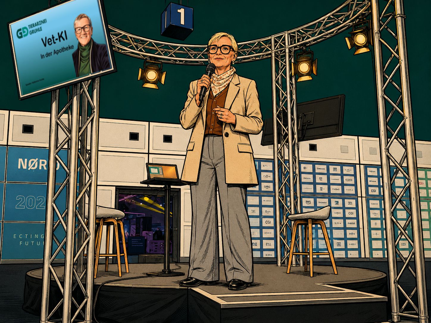 Katharina Gruhle auf der Female Stage der Noerd in Rostock 2026